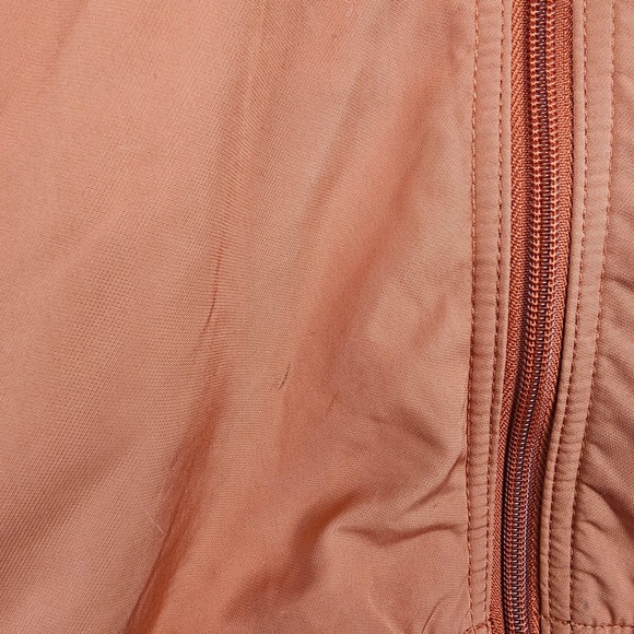 Patagonia Women's Orange Black Lightweight Windbreaker Jacket Activewear Medium - Picture 4 of 13